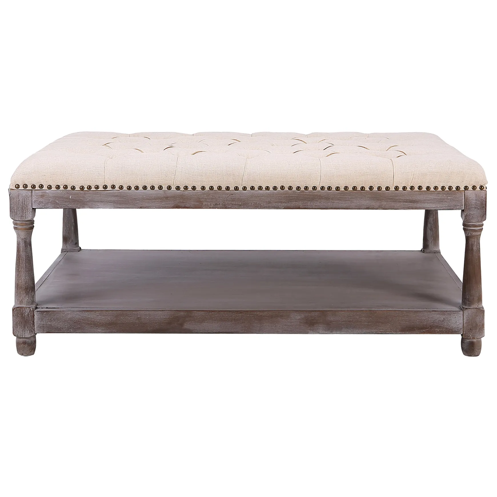 Jardan Tufted Ottoman Natural Kd Opening Sales