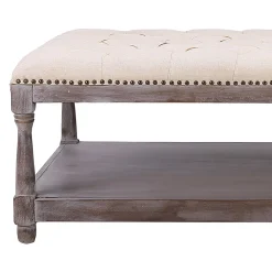 Jardan Tufted Ottoman Natural Kd Opening Sales