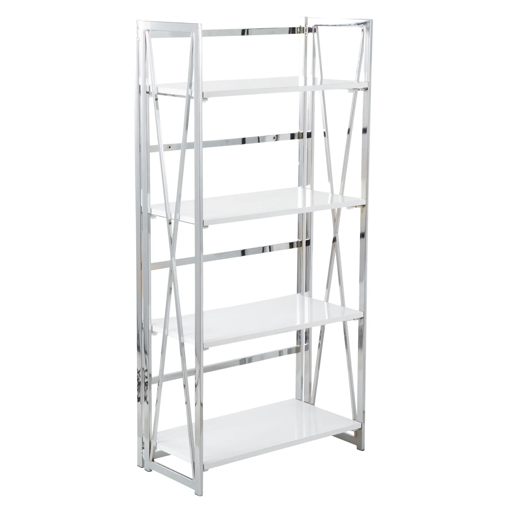 Laila Ali Astrid Chrome Bookshelf Promotion