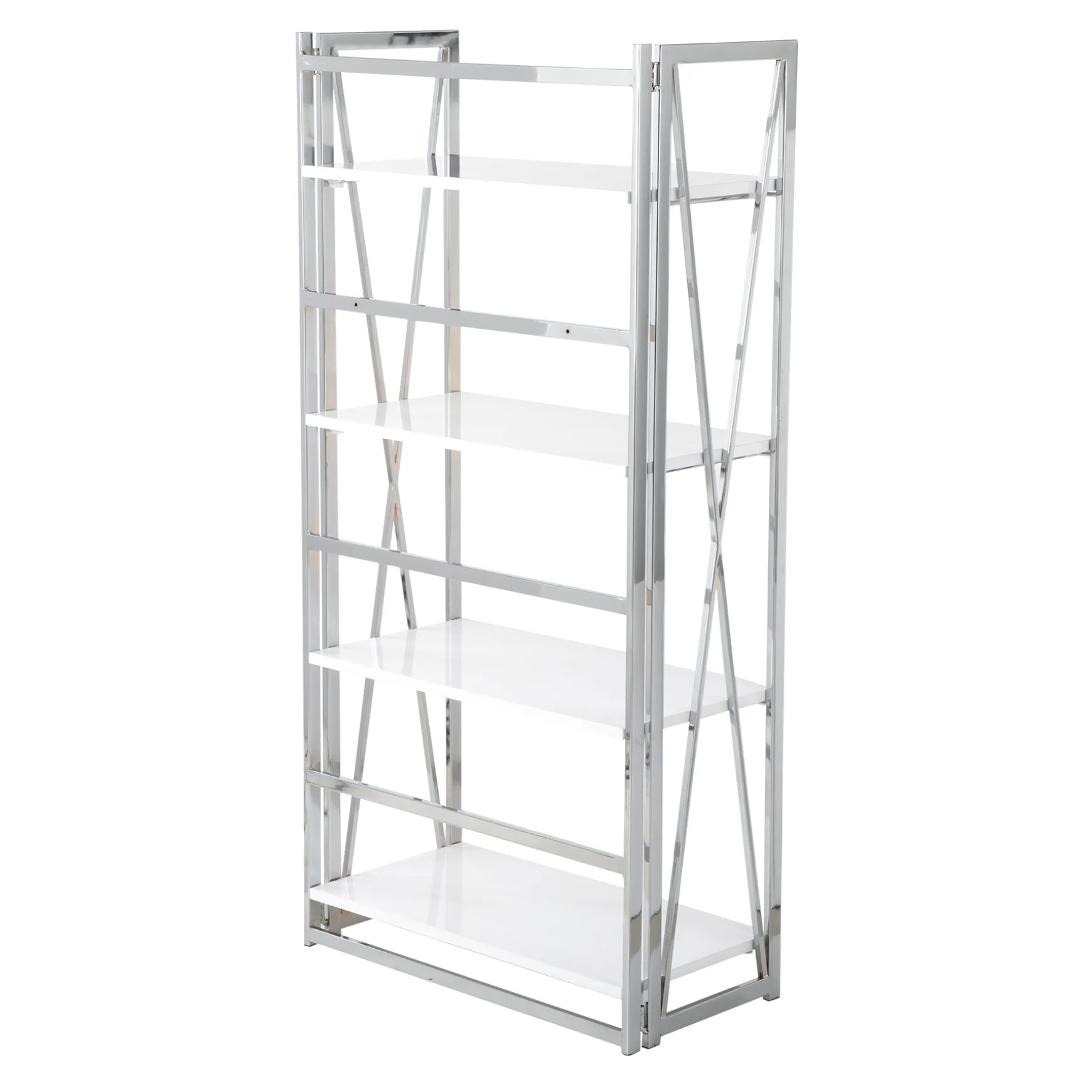 Laila Ali Astrid Chrome Bookshelf Promotion