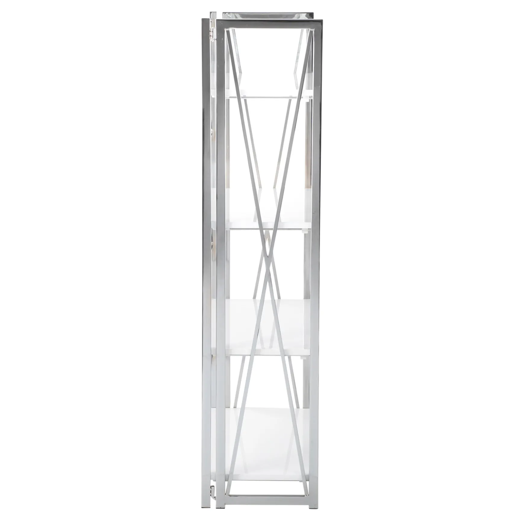 Laila Ali Astrid Chrome Bookshelf Promotion
