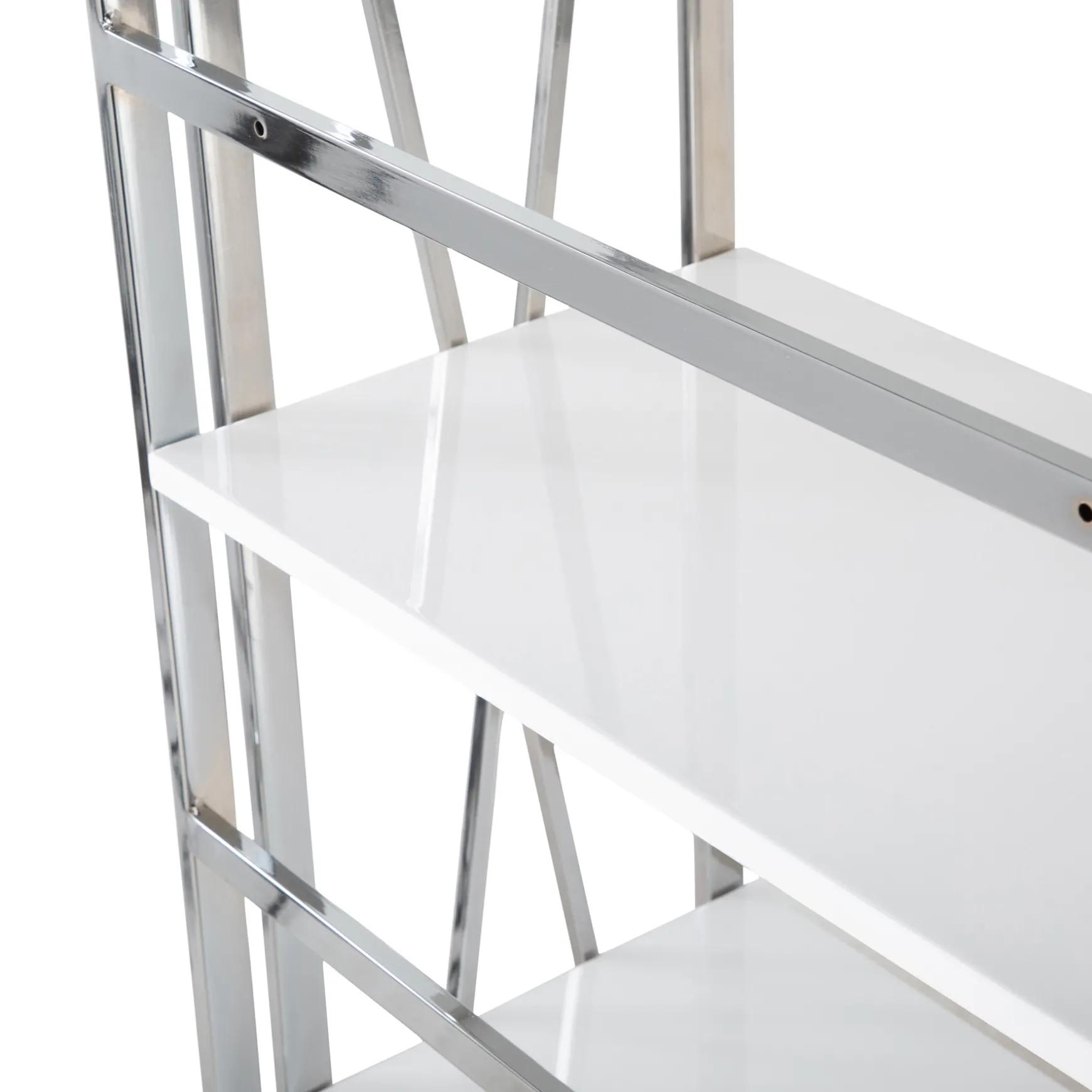 Laila Ali Astrid Chrome Bookshelf Promotion