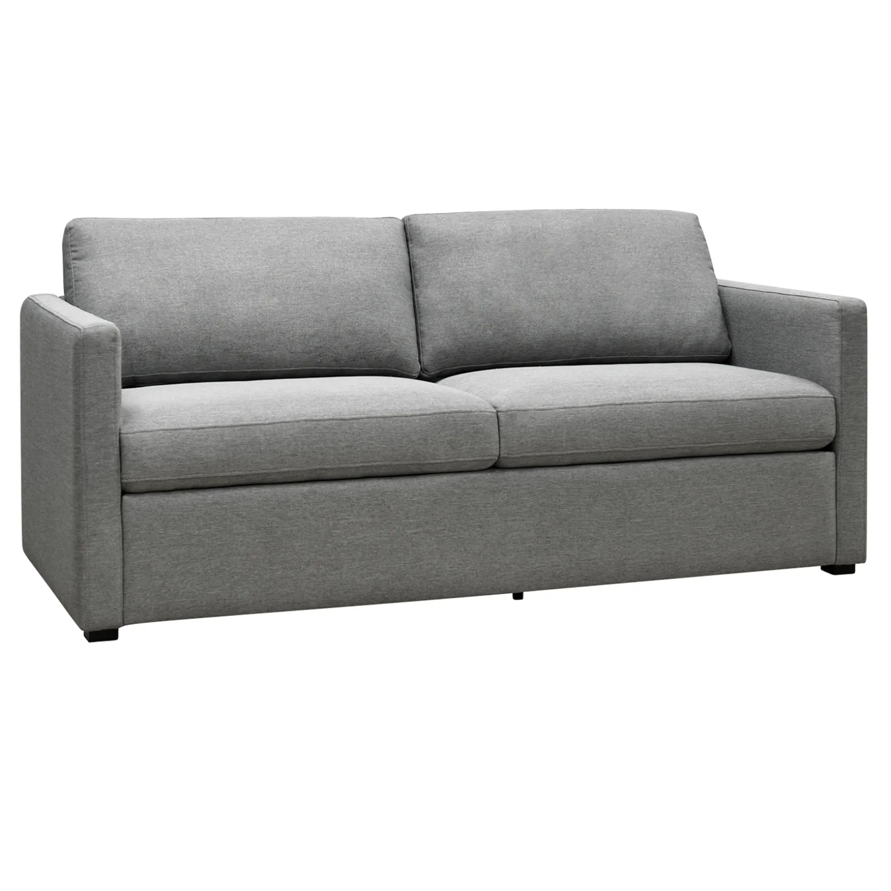 Laila Ali Harlowe Track Arm Sofa Grey Fashion