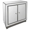 Laila Ali Modern Living 2-Door Mirrored Cabinet Fashion
