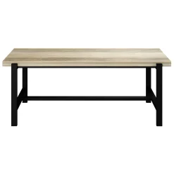 Loggy Wood & Metal Dining Bench, 47 Less Expensive
