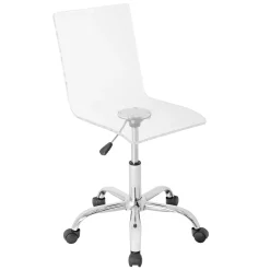 Lucy Clear Acrylic Office Chair Online Discount