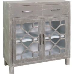 Manning 2-Door Wooden Cabinet Bargain Sale