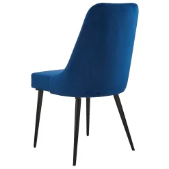 Mereen Indigo Velvet Dining Chair, Kd Online Discount