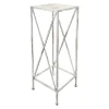 Metal Plant Stand With Wood Top Grey, Large Online Discount