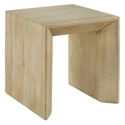 Natural Wood Concave Plant Stand Promotion