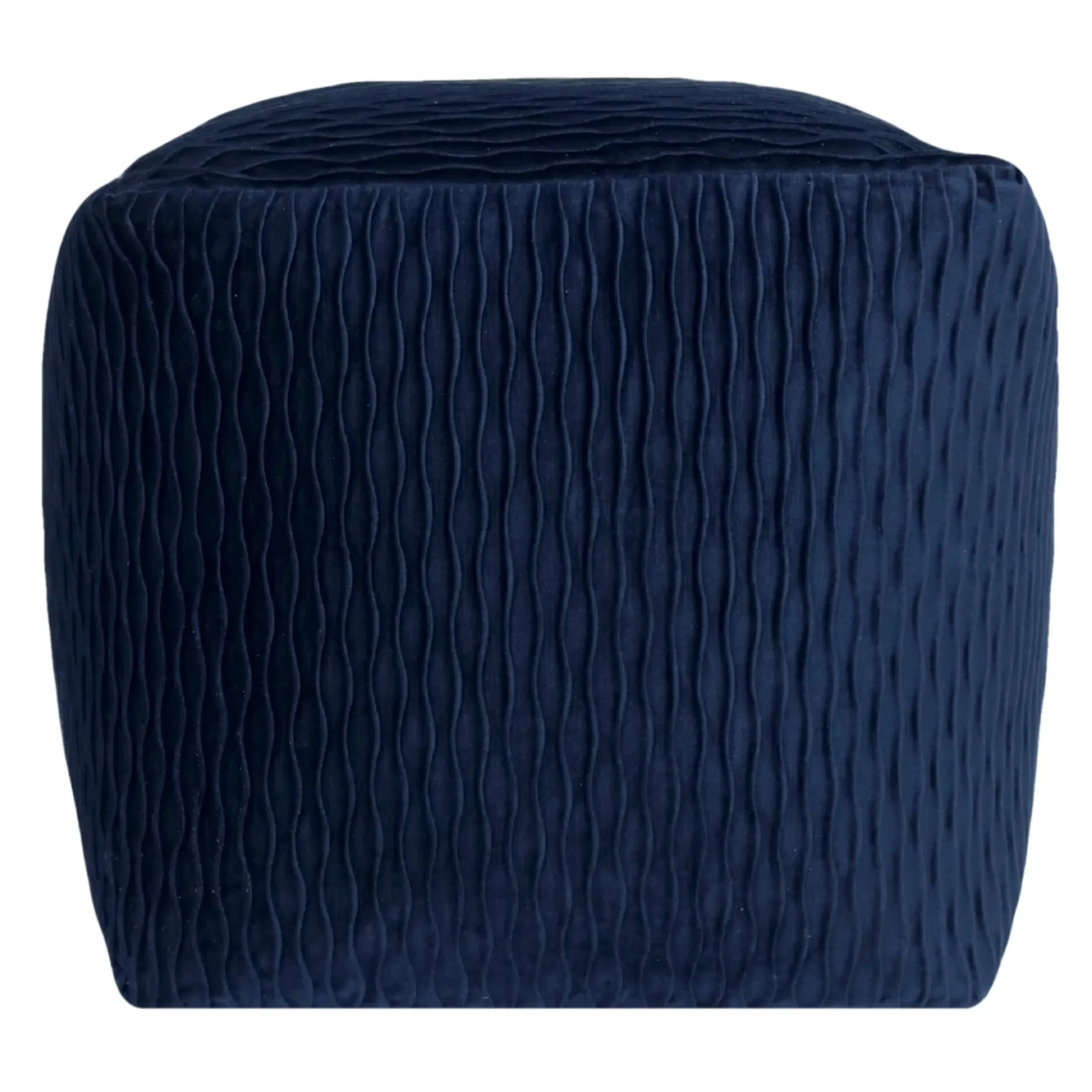 Navy Ripple Pouf Gift Selection