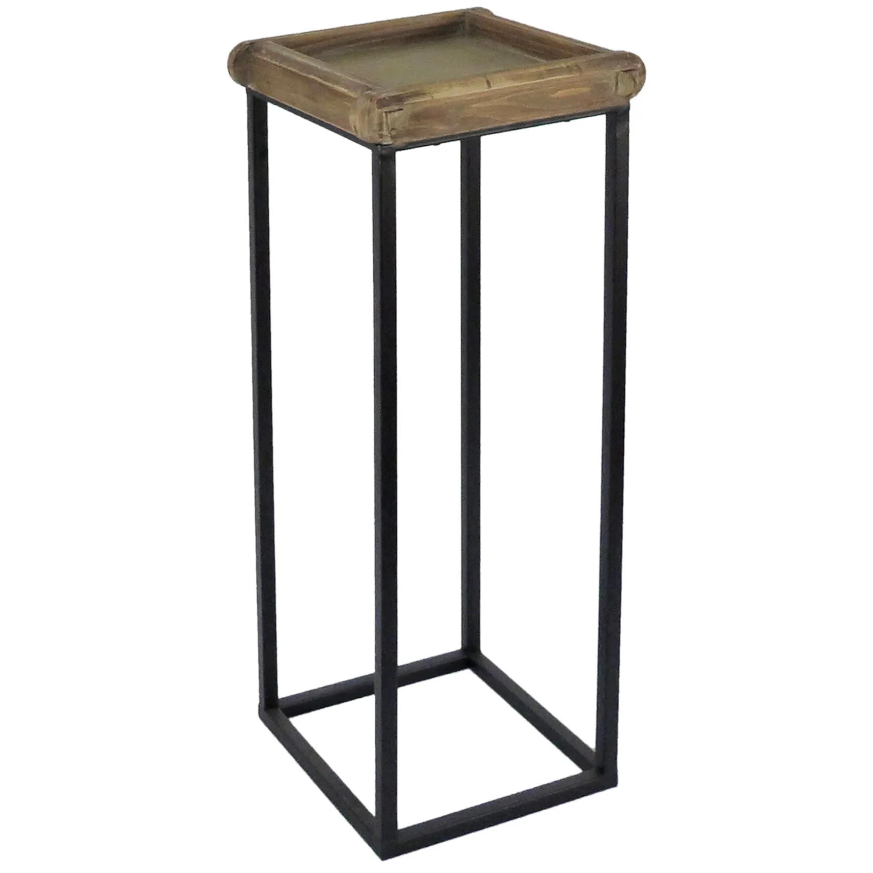 Nst Wd/Mtl Plant Stand S Flash Sale