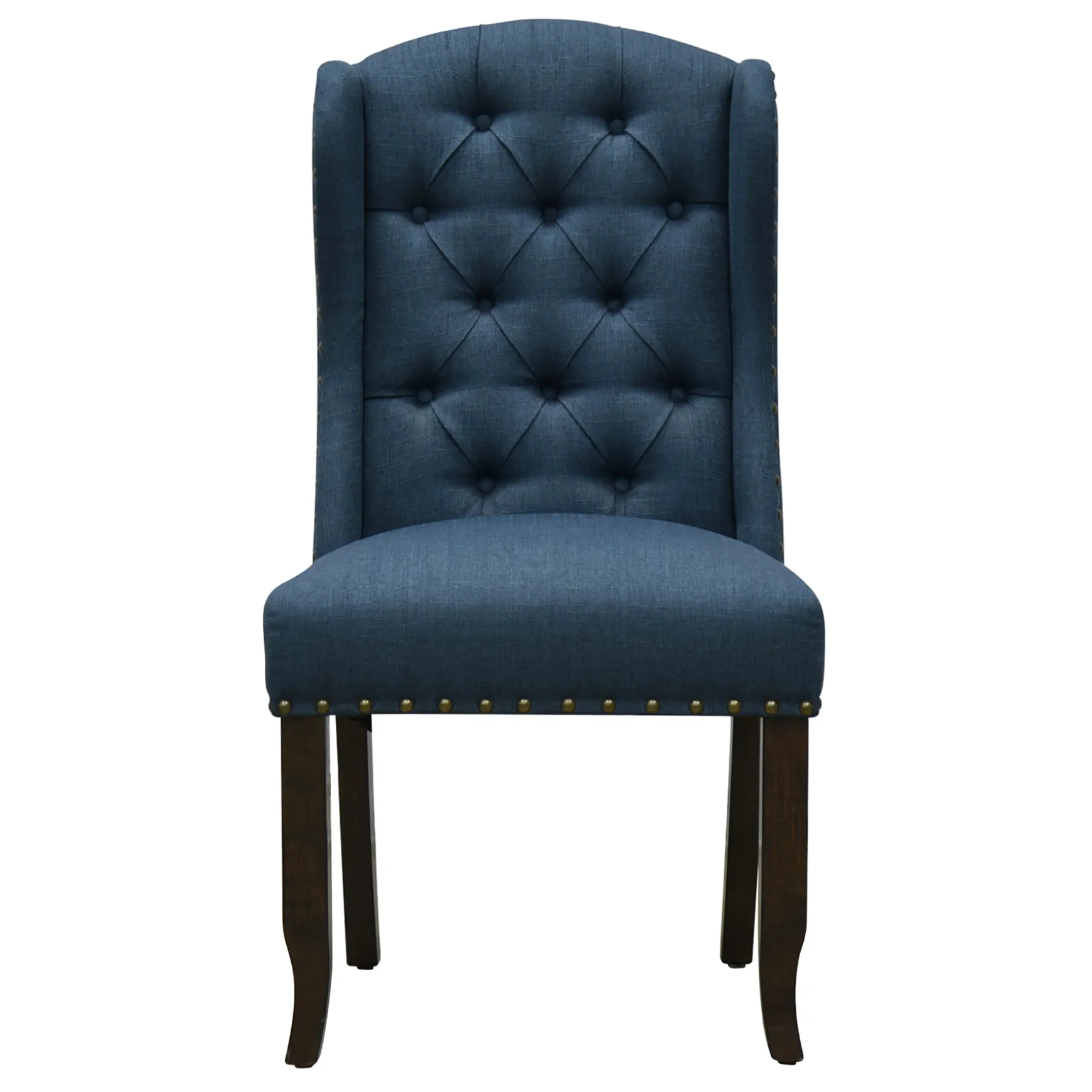 Providence Aahmad Winged Dining Chair, Azure Low Price