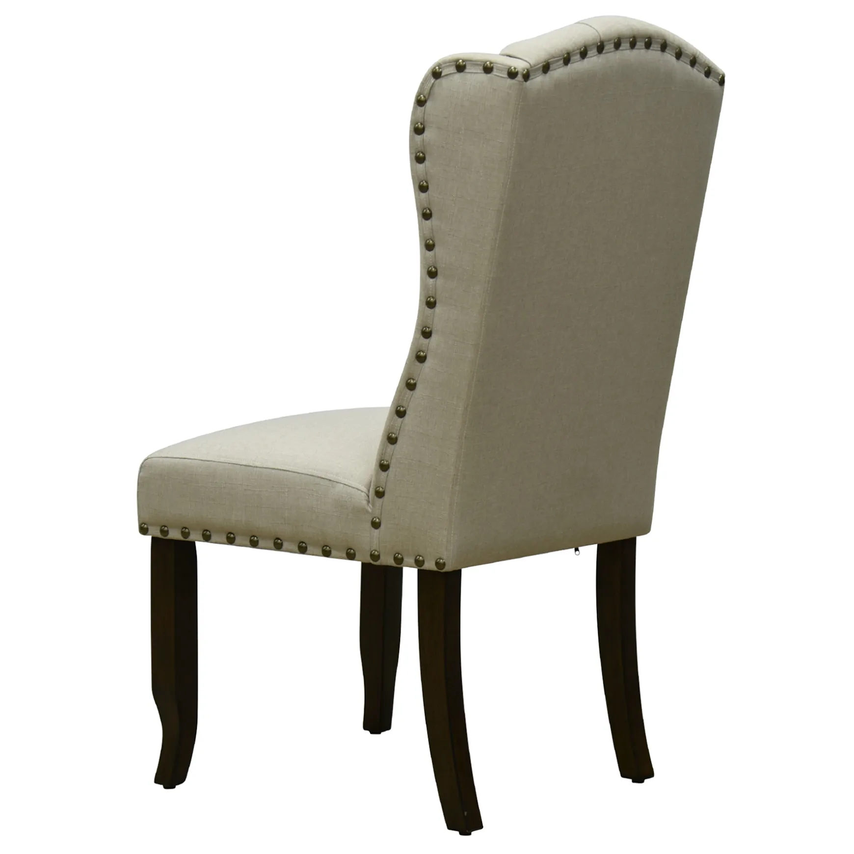 Providence Aahmad Winged Dining Chair, Beige Promotion