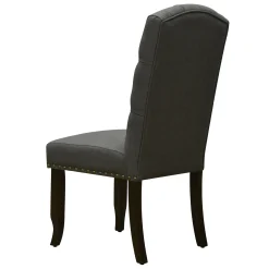 Providence Amina Dining Chair, Charcoal Grey Exquisite Gifts