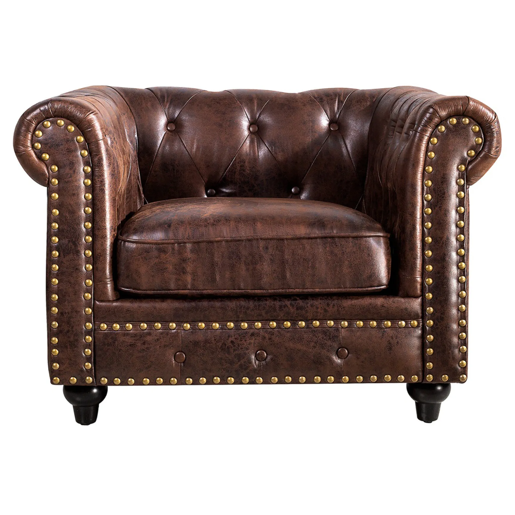 Providence Chesterfield Tufted Chair, Kd Cheaper