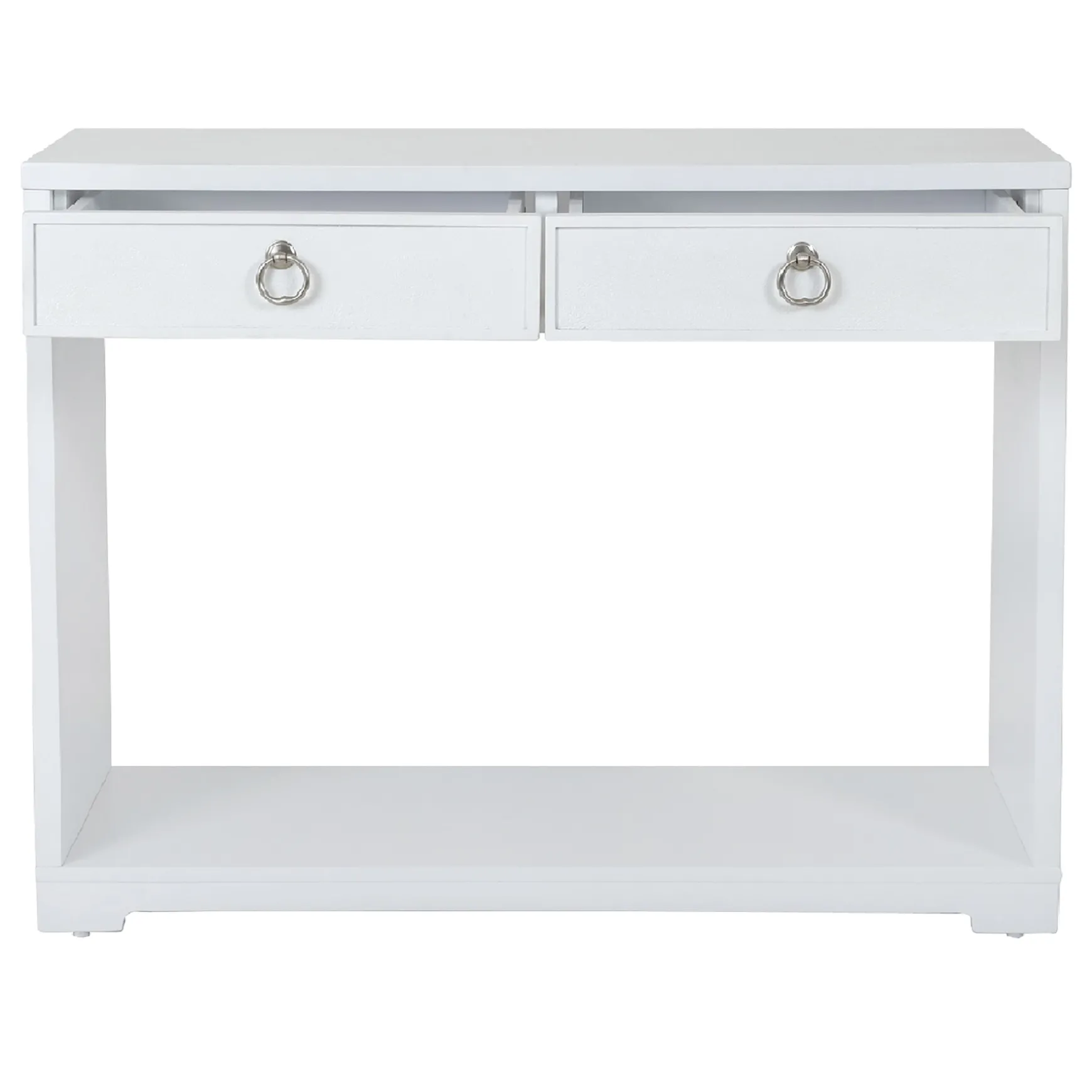 Providence Clara White Console Table Flash Sale