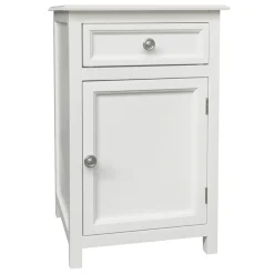 Providence Layne 1-Drawer 1-Door White Cabinet Promotion