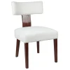 Providence Presley T-Back Dining Chair, White Discount