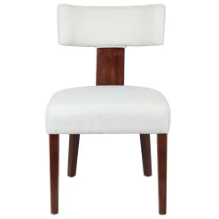 Providence Presley T-Back Dining Chair, White Discount