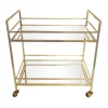 Providence Regina Gold Mirror Bar Cart Exquisite Gifts