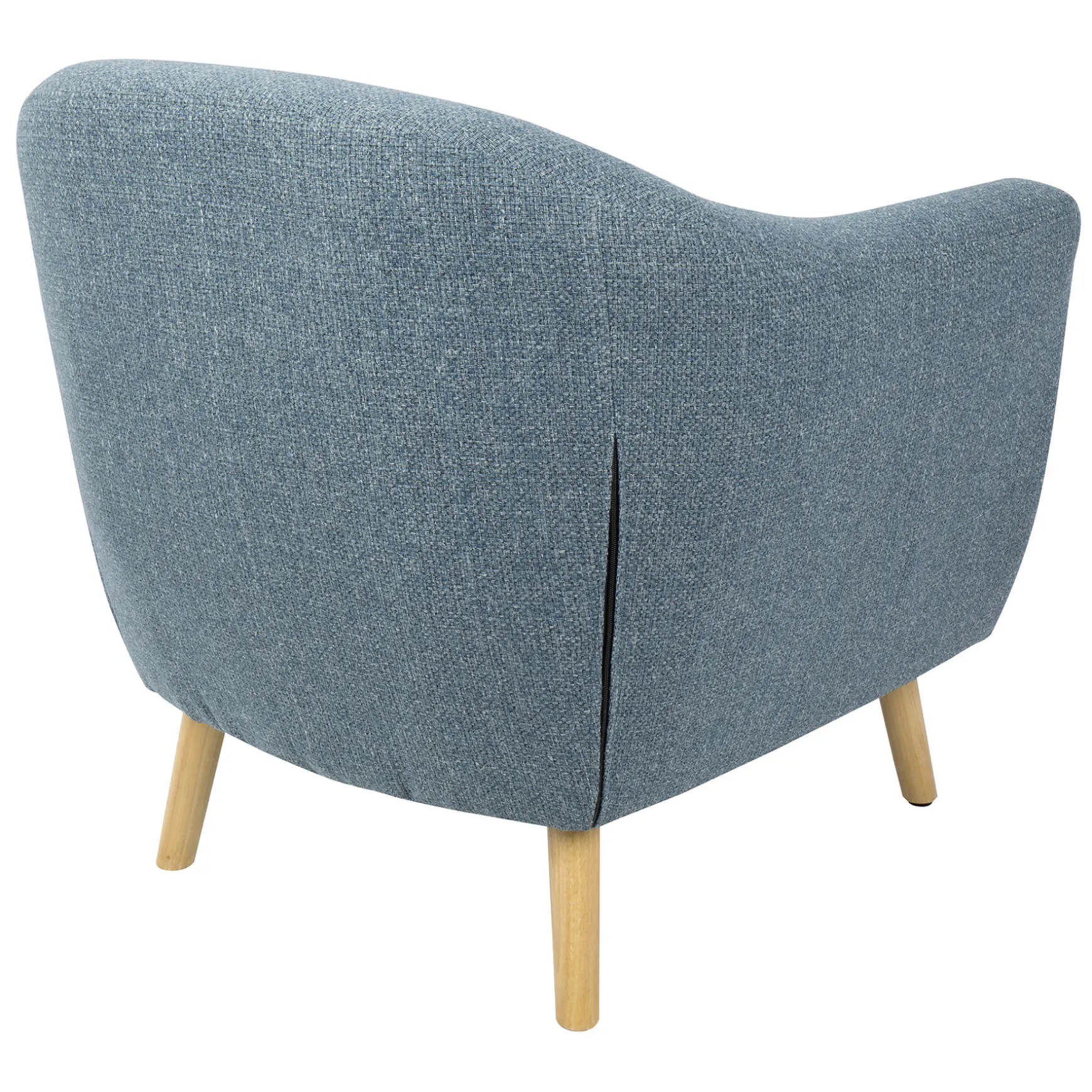 Rockwell Blue Mid-Century Modern Accent Chair Opening Sales