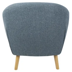 Rockwell Blue Mid-Century Modern Accent Chair Opening Sales