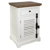 Sharon White Accent Cabinet Clearance
