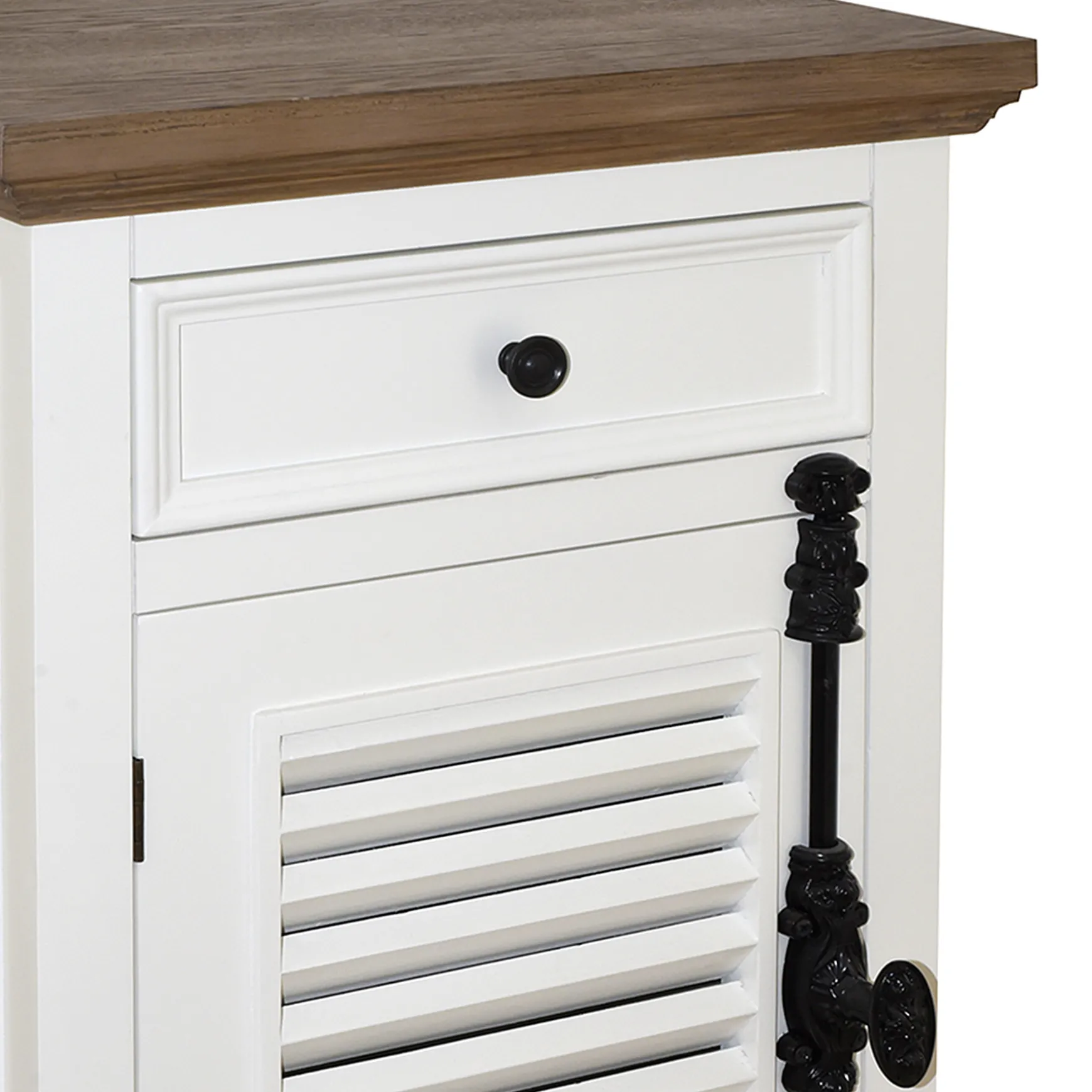 Sharon White Accent Cabinet Clearance
