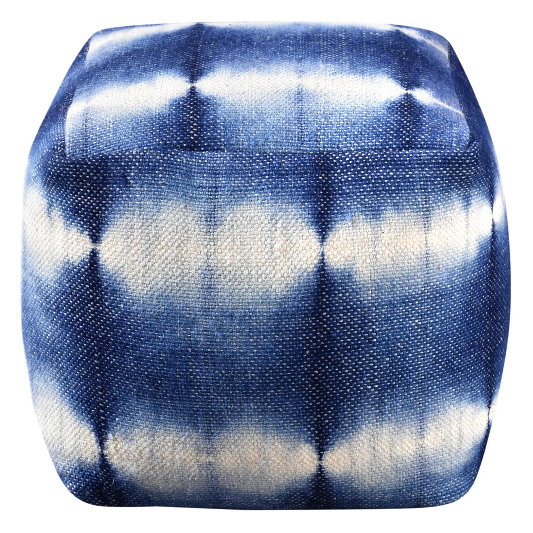 Shyloh Shibori Pouf Blue Discount
