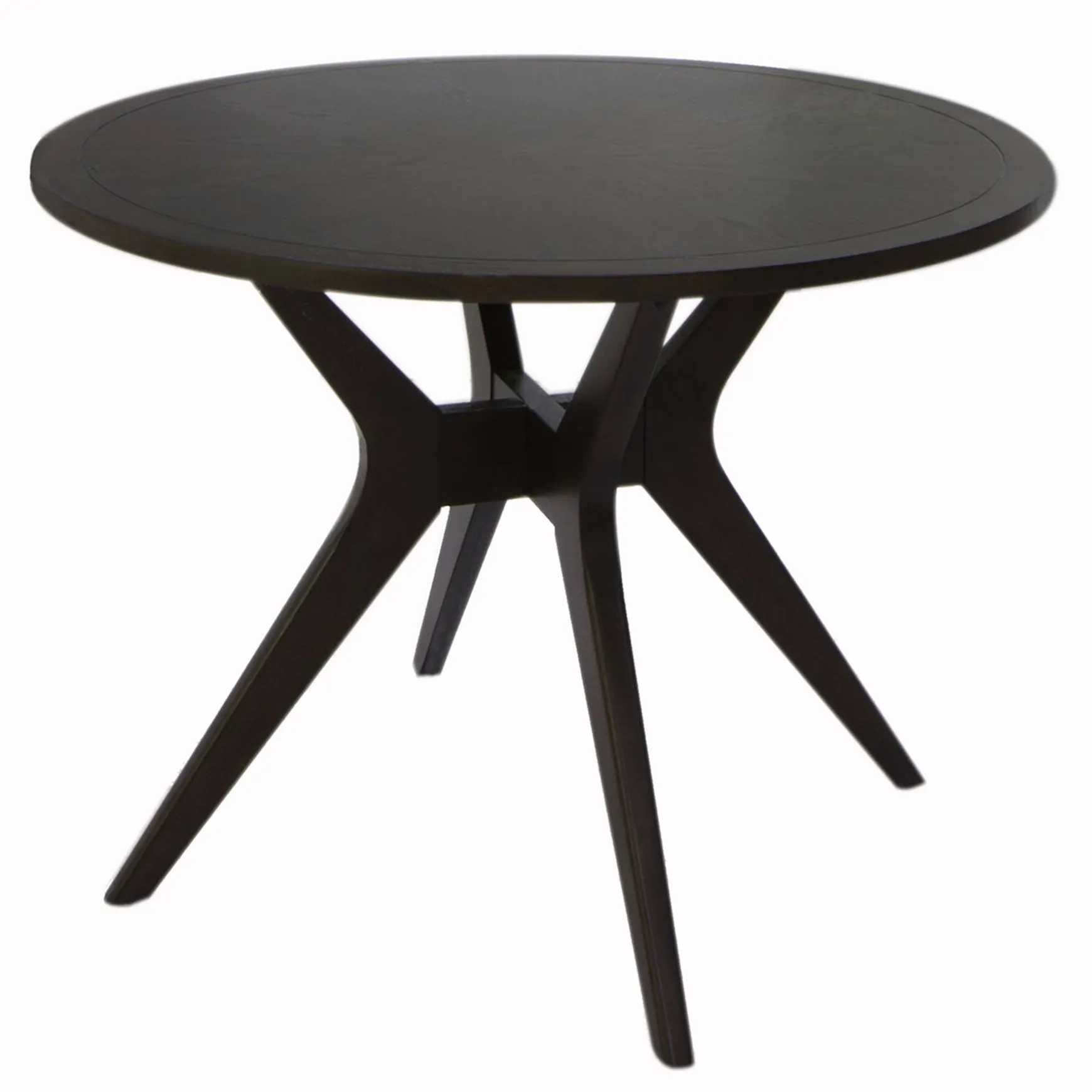 Starburst Walnut Round Dining Table, 42 Promotion