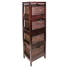 4-Tier Wooden Storage Stand Clearance