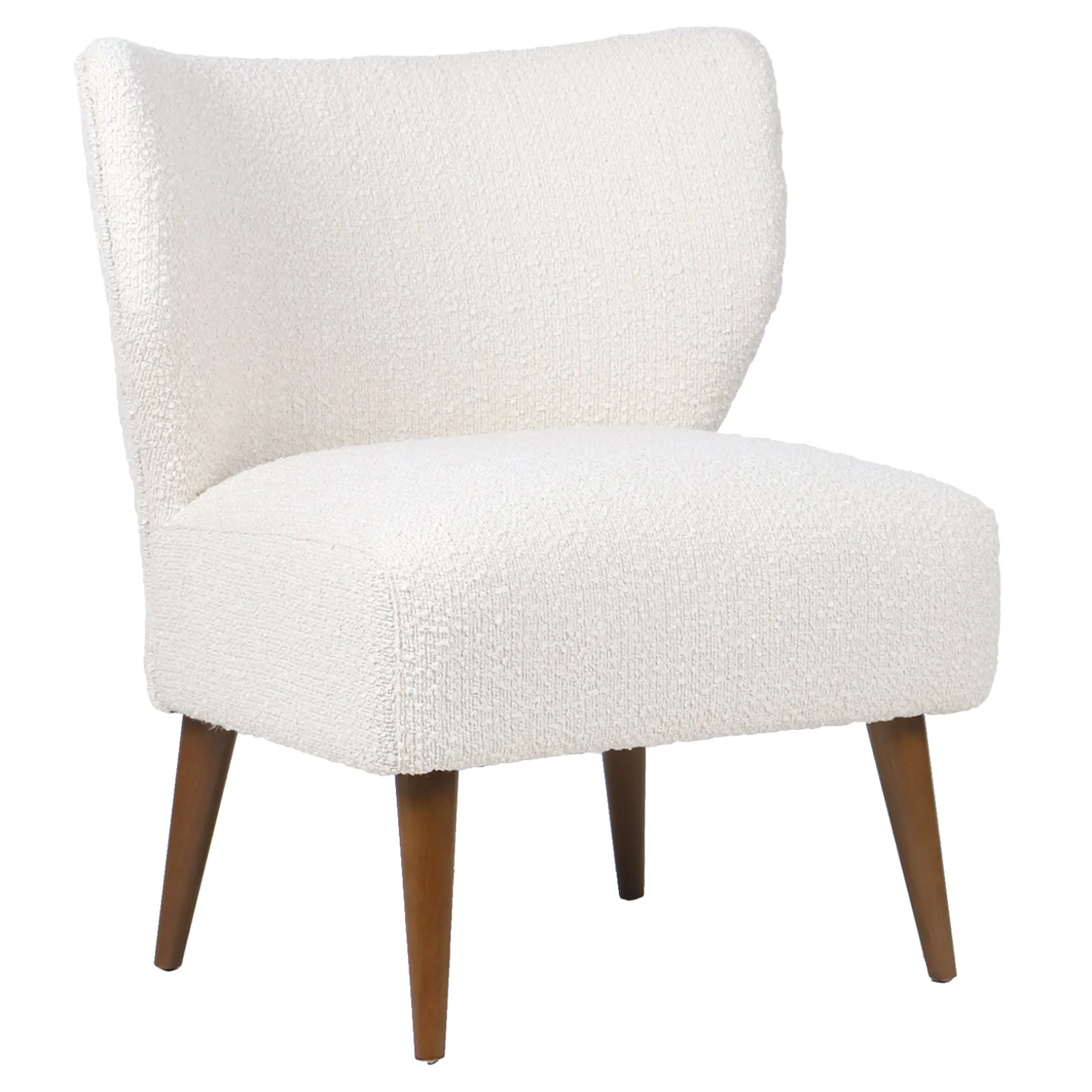 Tracey Boyd Beckett Boucle Accent Slipper Chair Opening Sales