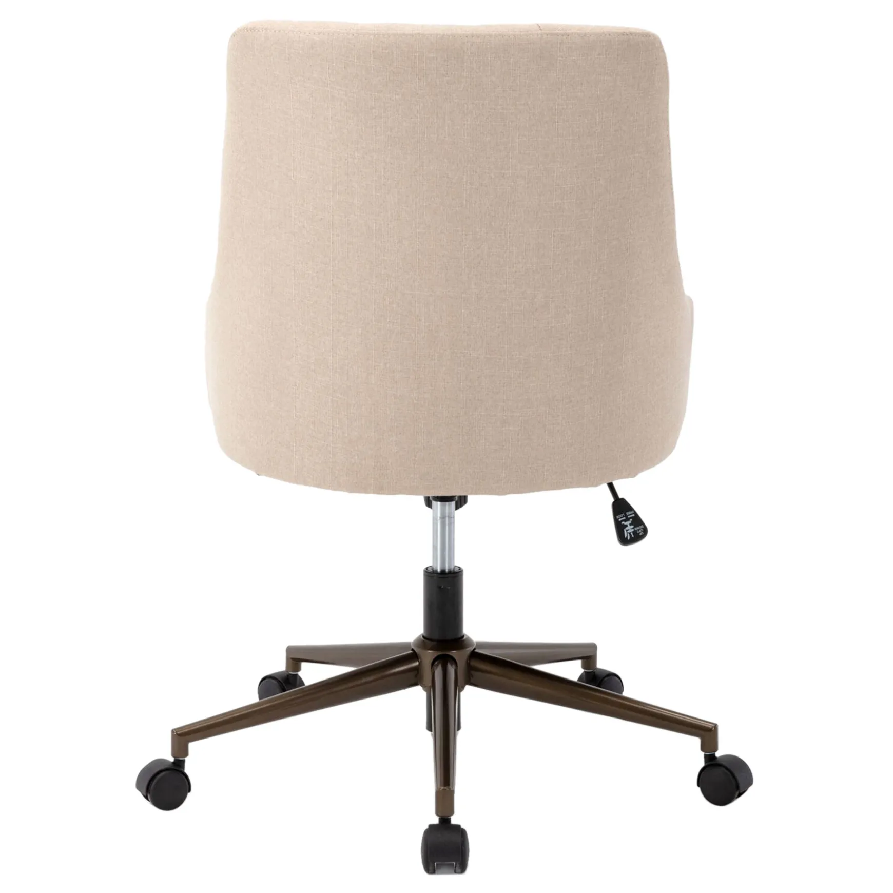 Tufted Cream Adjustable Office Chair Promotion