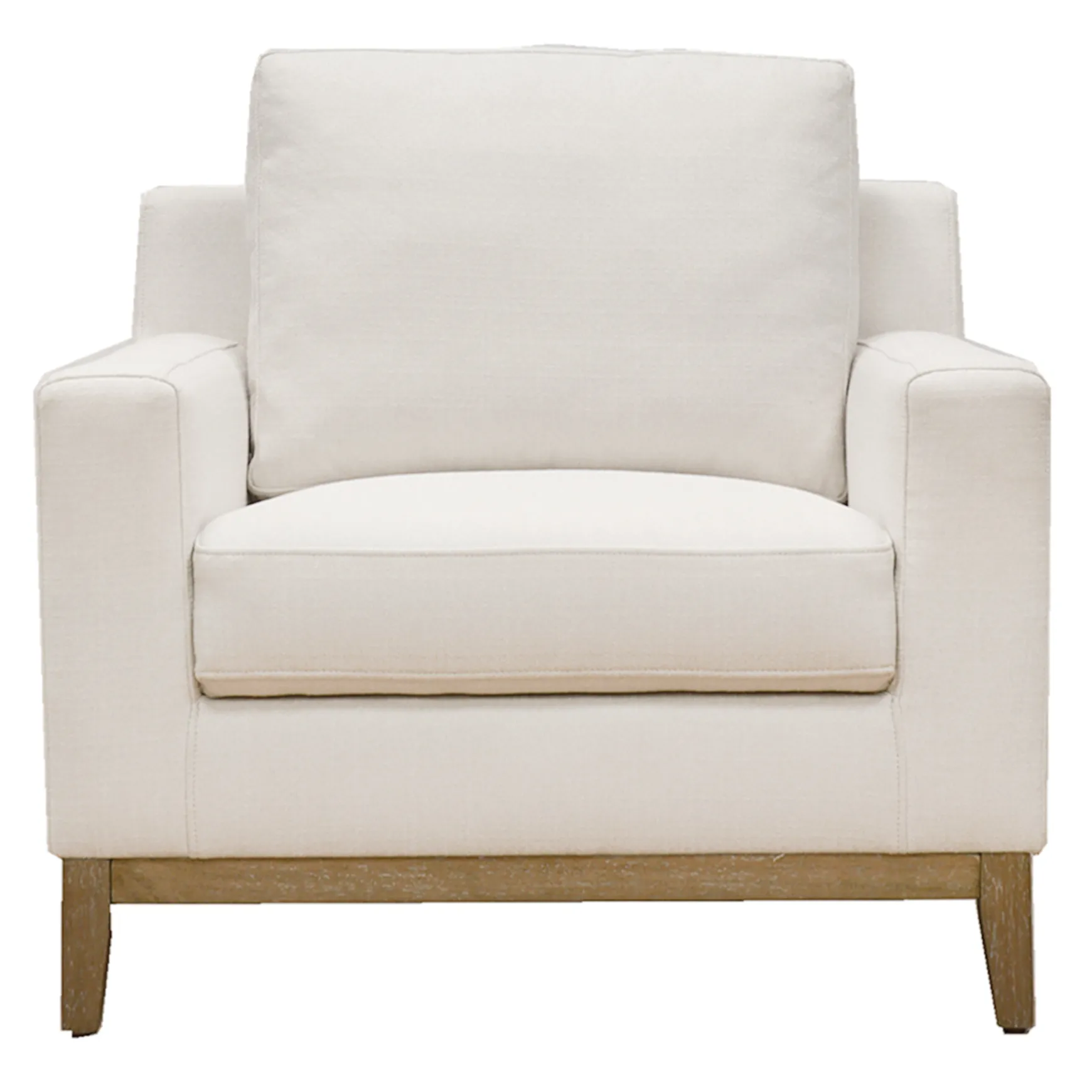 Ty Pennington Knox Upholstered Wooden Accent Chair Discount