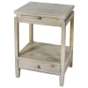 Ty Pennington Newport Driftwood Accent Table Premium