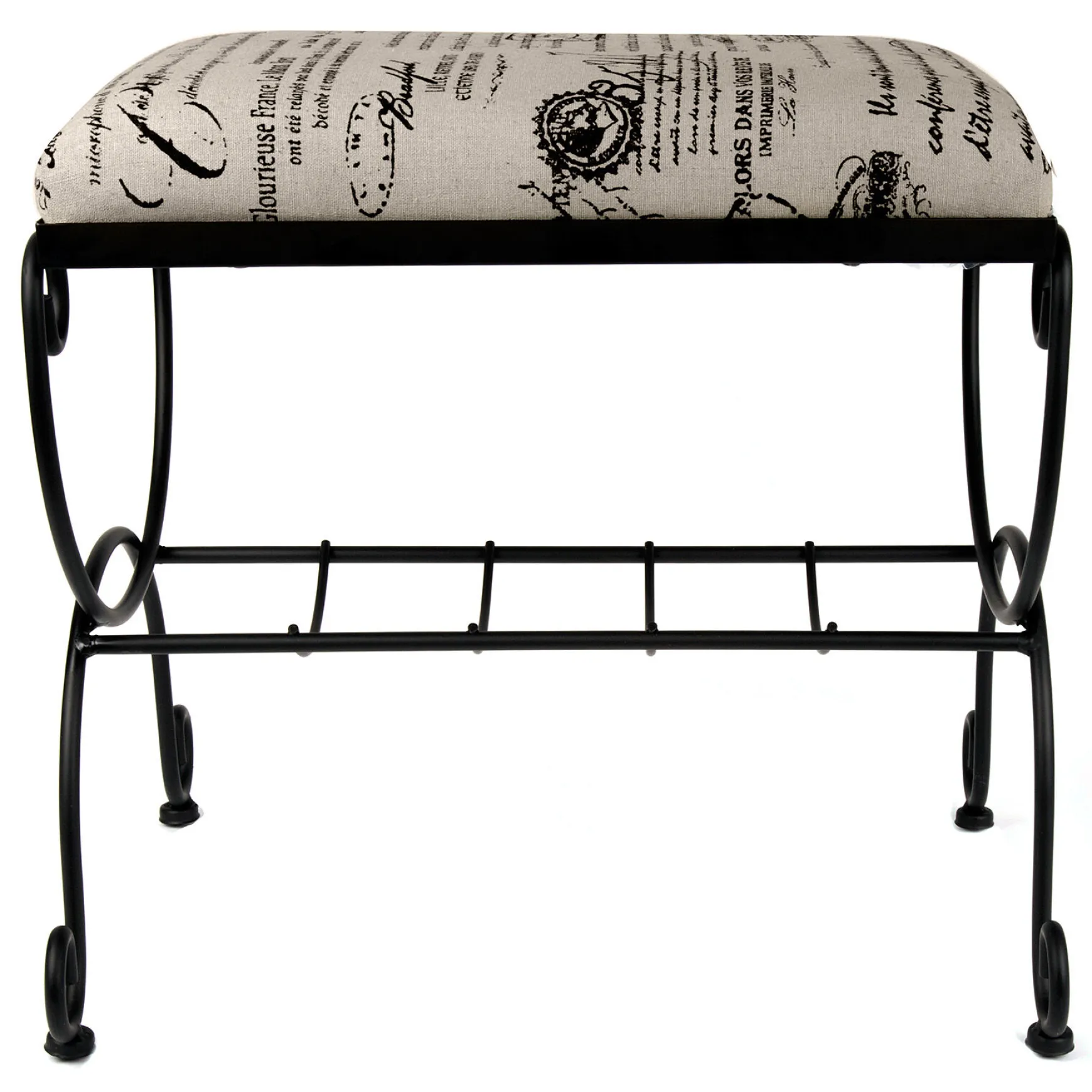 Vanity Bench French Script Promotion