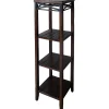 Wood And Metal X Band Plant Stand Discount Online