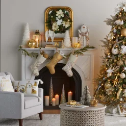 Wood Cutout Drum Coffee Table Online Discount